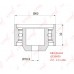 Mitsubishi Outlander 2002-2007, rolik xolostoy remen qrm 2.4 sadə, 2.0 airtrek